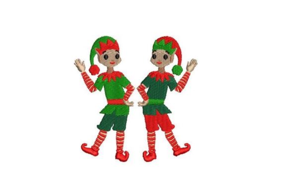 Elf Family Brothers: A Holiday Embroidery Review