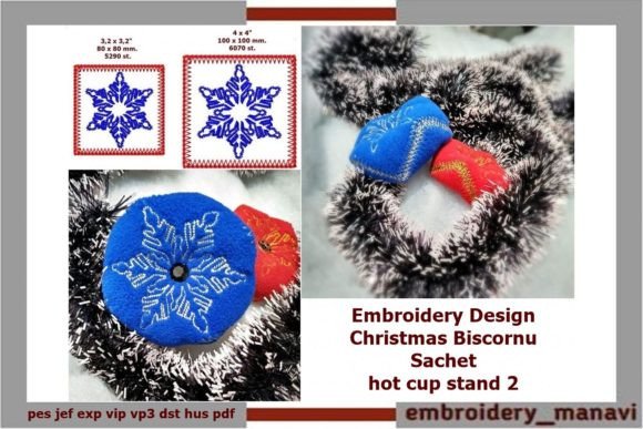 Evaluating Christmas Biscornu Sachet for Etsy Shops