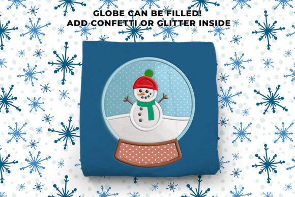 Filling the Globe: A Designer’s Take on Snowman Applique