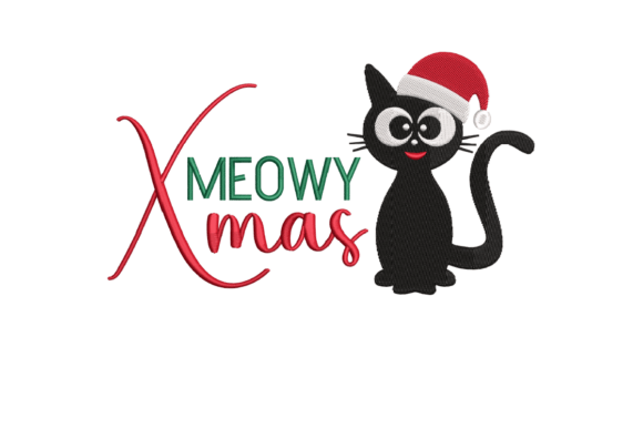 Meow Christmas: A Designer’s Review for Holiday Embroidery
