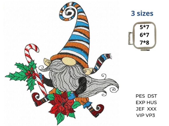 Review: Christmas Gnome with Poinsettia for Merch