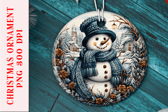 Review: Embroidery Snowman Christmas Ornament for Gifts