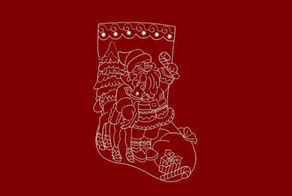 Reviewing the Christmas Santa Stocking Embroidery Design