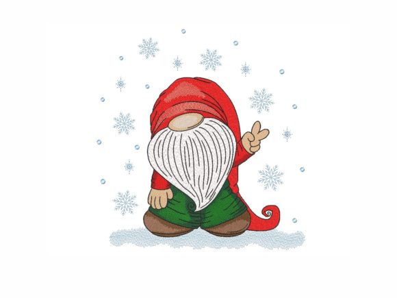 Winter Gnome: A Festive Embroidery Review for Holiday Sellers